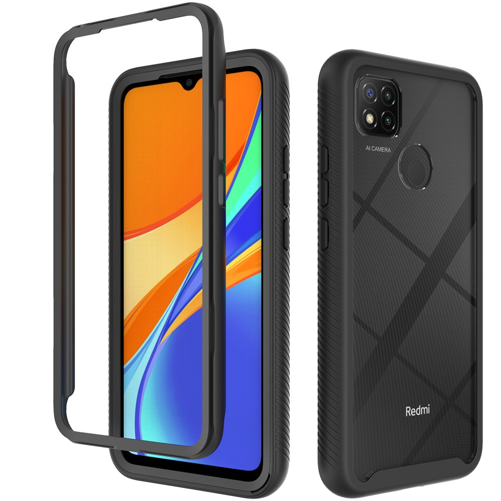  Xiaomi Redmi 9C Skal 360 Hybrid Svart