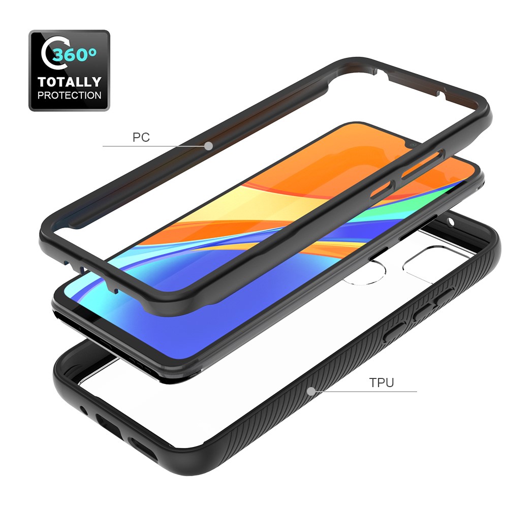  Xiaomi Redmi 9C Skal 360 Hybrid Svart