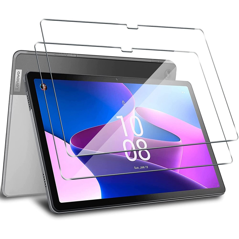  Lenovo Tab M10 Plus Gen 3 2-PACK Skärmskydd Härdat Glas