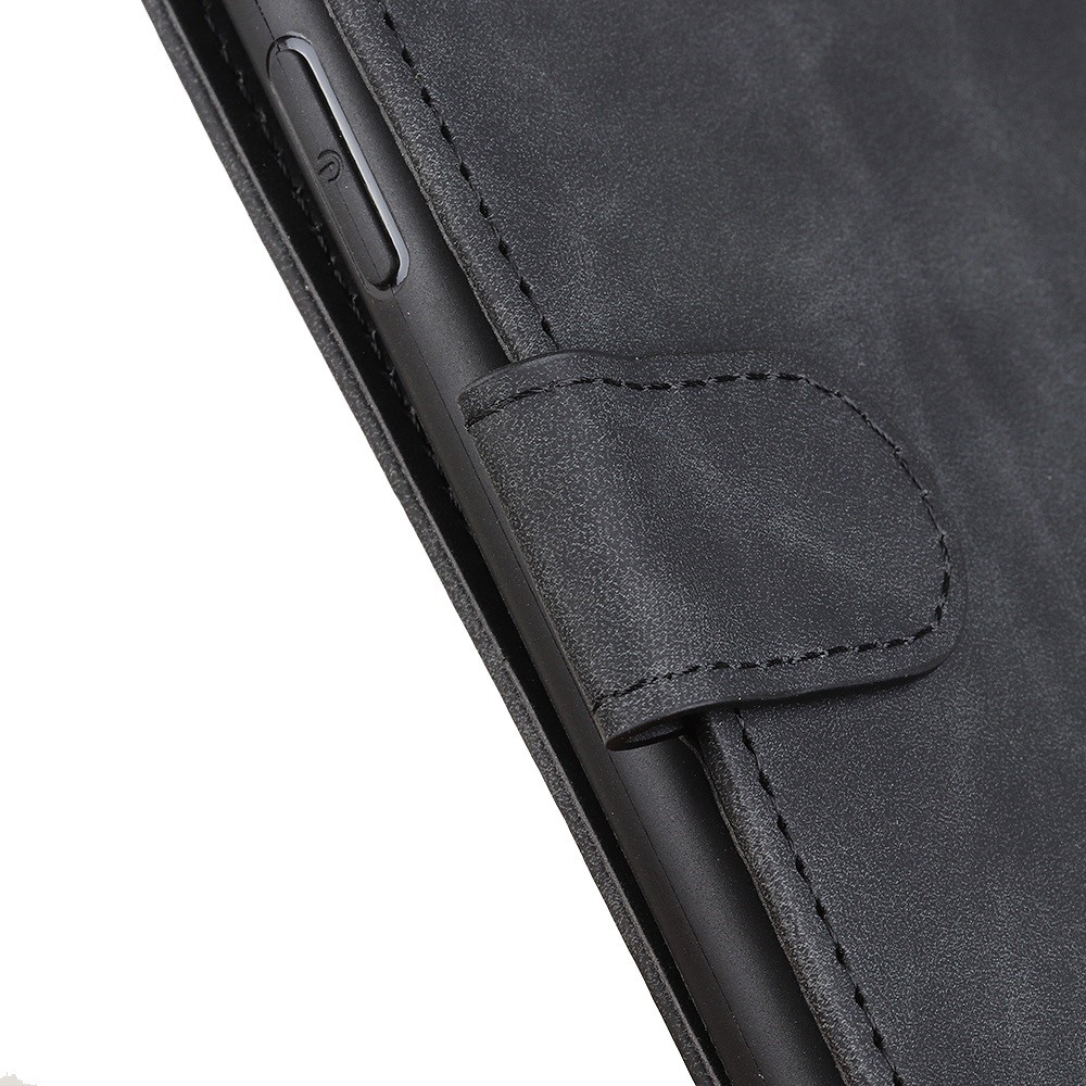 KHAZNEH KHAZNEH OnePlus Nord 2T 5G Fodral Retro Läder Svart
