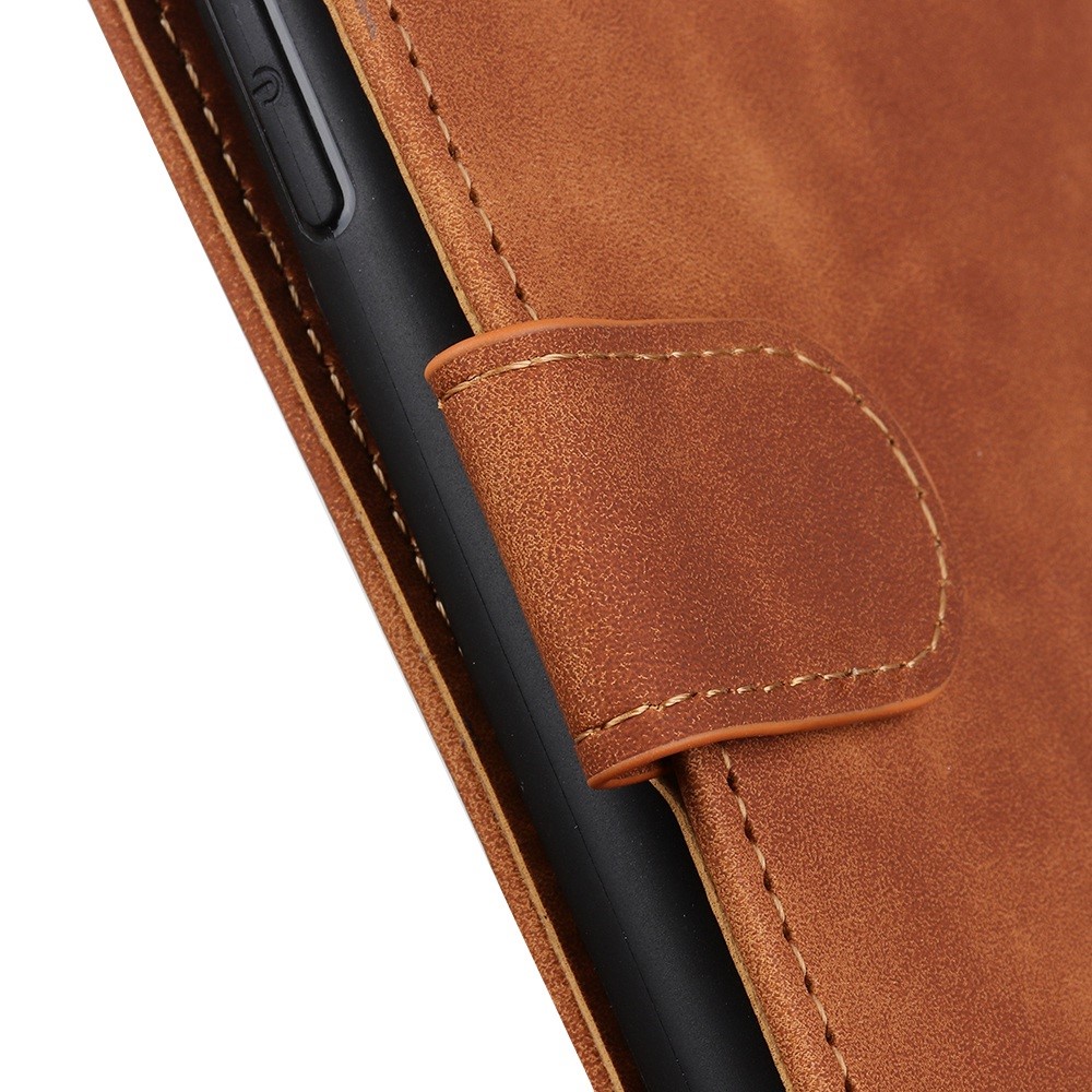 KHAZNEH KHAZNEH OnePlus Nord 2T 5G Fodral Retro Läder Brun
