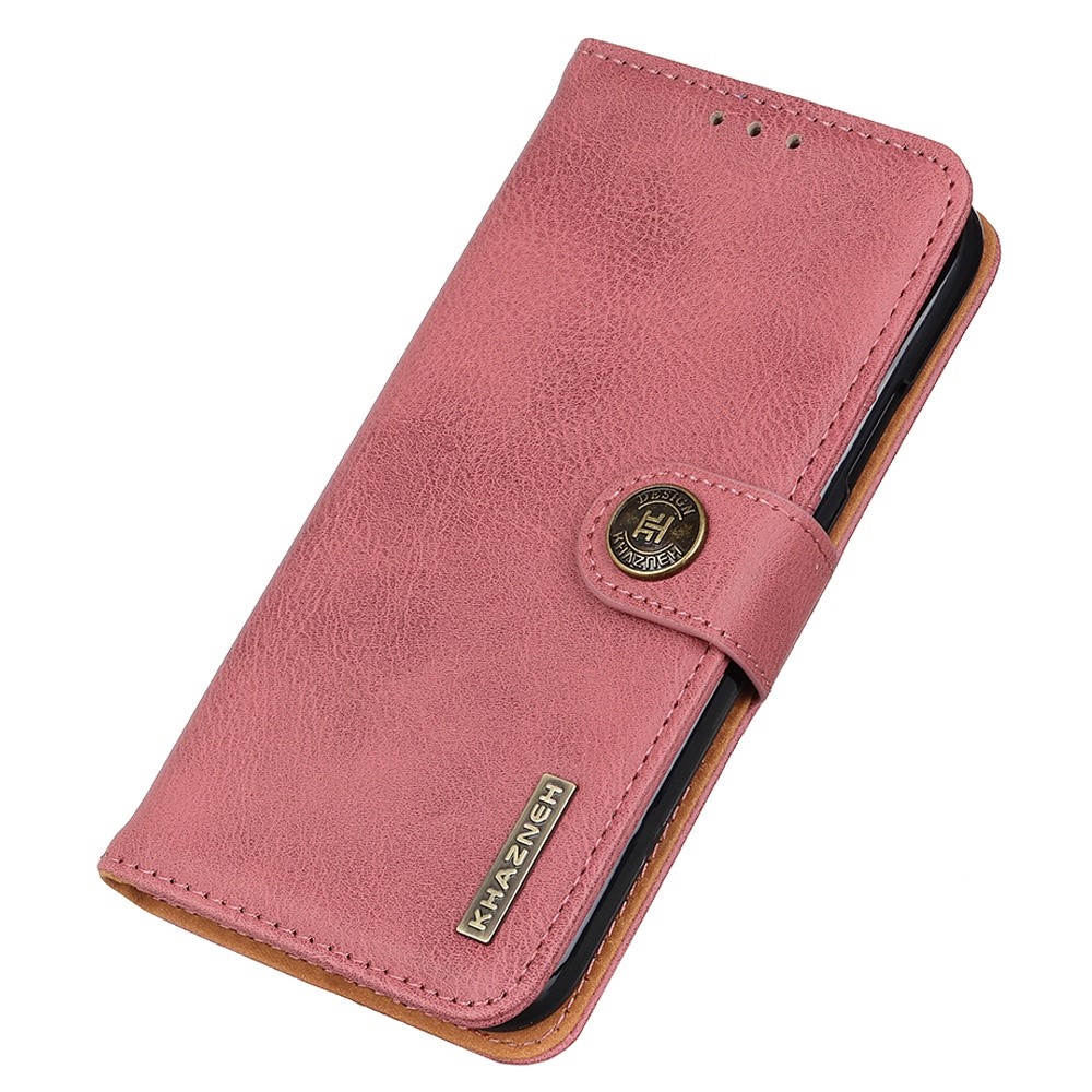 KHAZNEH KHAZNEH OnePlus Nord 2T 5G Fodral Läder Rosa