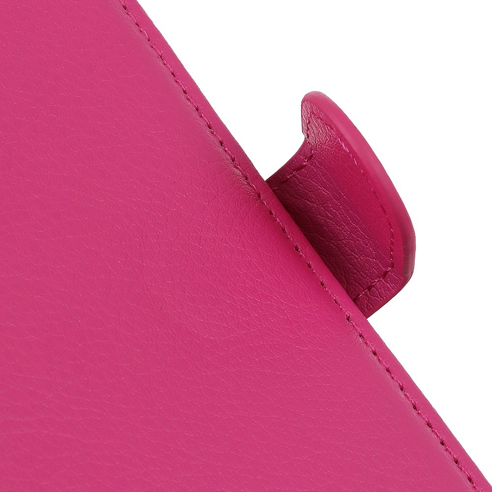  OnePlus Nord 2T 5G Fodral Litchi Läder Rosa