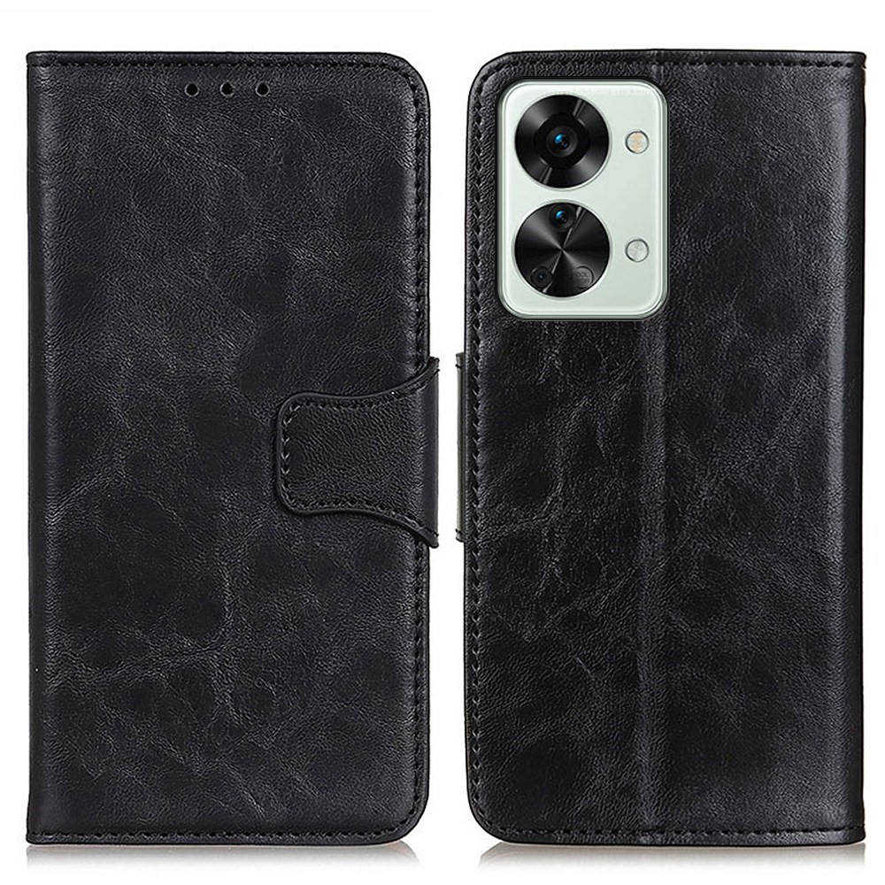  OnePlus Nord 2T 5G Fodral Split Läder Svart