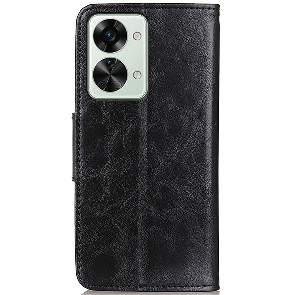  OnePlus Nord 2T 5G Fodral Split Läder Svart