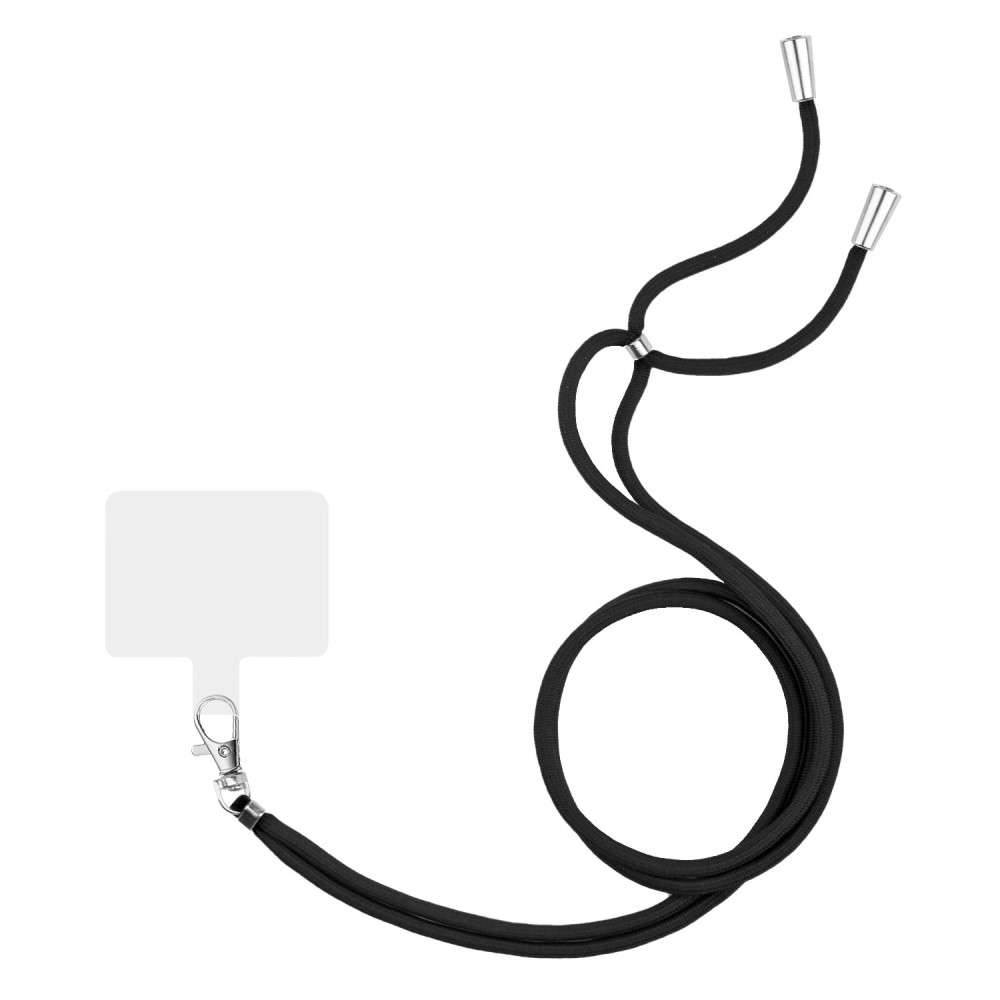  Mobilsnöre / Mobilhalsband / Mobilhållare Svart