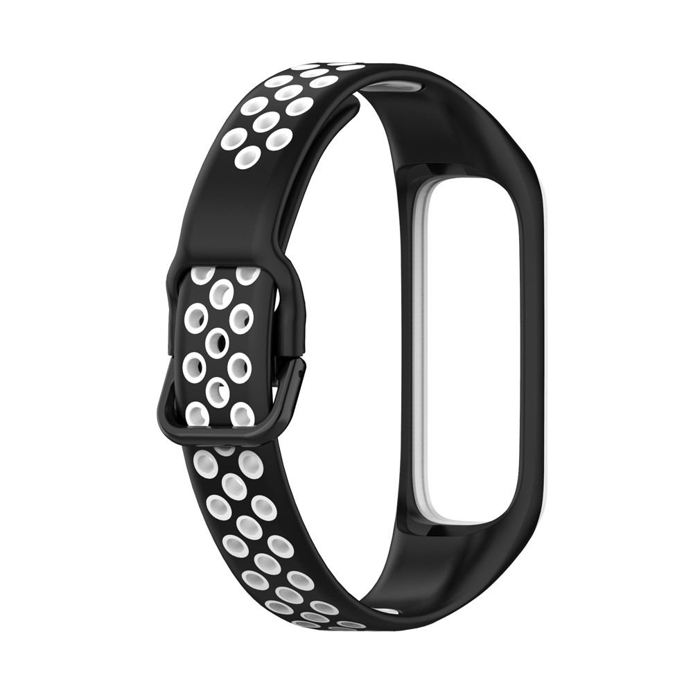  Samsung Galaxy Fit 2 SM-R220 Armband Ihåligt Silikon Svart/Vit