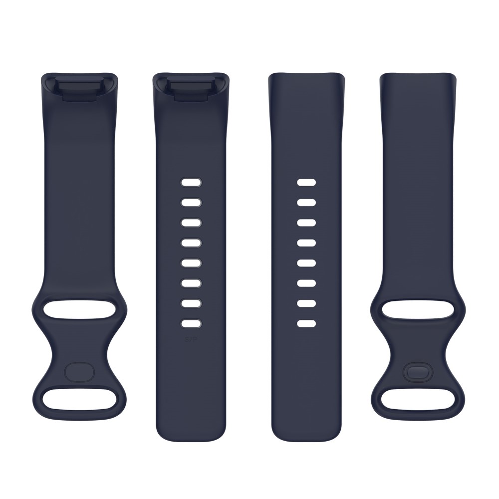  Fitbit Charge 6 / 5 Armband TPU (L) Mörk Blå