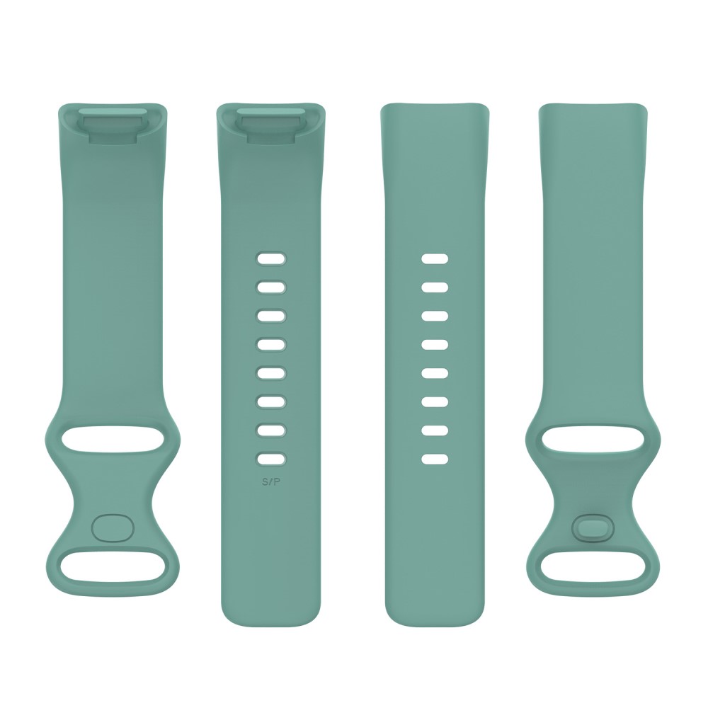  Fitbit Charge 6 / 5 Armband TPU (L) Grön
