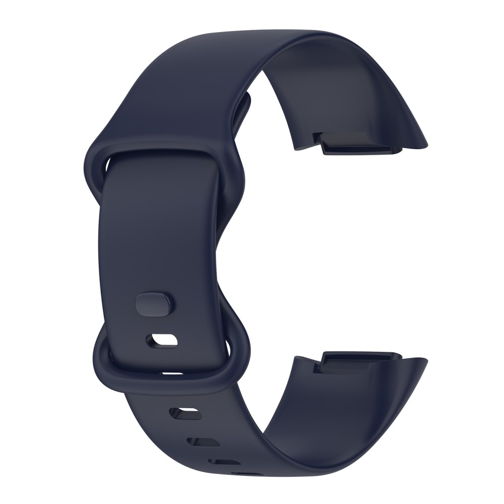  Fitbit Charge 6 / 5 Armband TPU (S) Mörk Blå