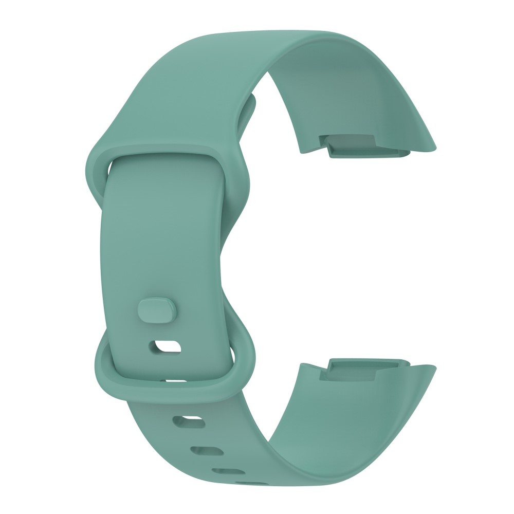  Fitbit Charge 6 / 5 Armband TPU (S) Grön