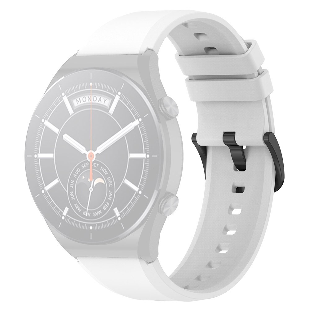  Silikon Armband Smartwatch (22 mm) Vit