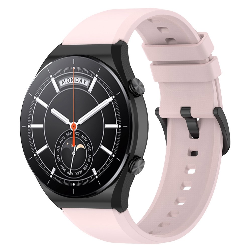  Silikon Armband Smartwatch (22 mm) Ljus Rosa