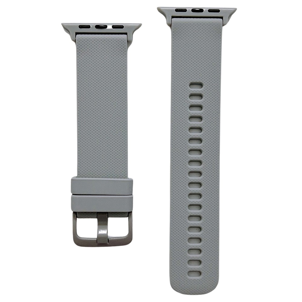  Apple Watch 42/41/40/38 mm Armband Silikon Grå