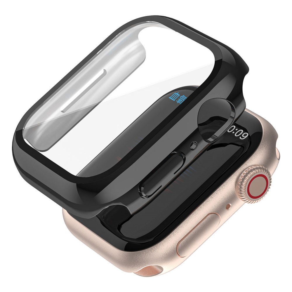  Skärmskydd Härdat Glas Skydd Apple Watch 38 mm Svart