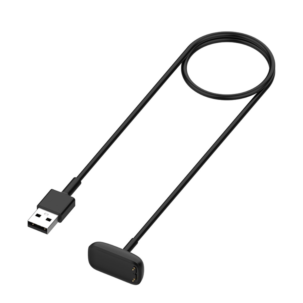  Fitbit Luxe / Charge 5 USB Laddningskabel 1m Svart