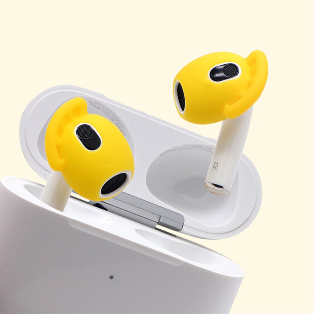  Silikonskydd För AirPods 3 Transparent