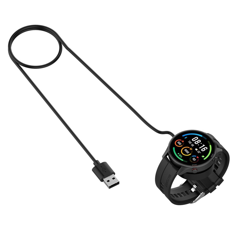  1m USB Laddningskabel Xiaomi Color 2 / S1 Active / Color Sport Svart