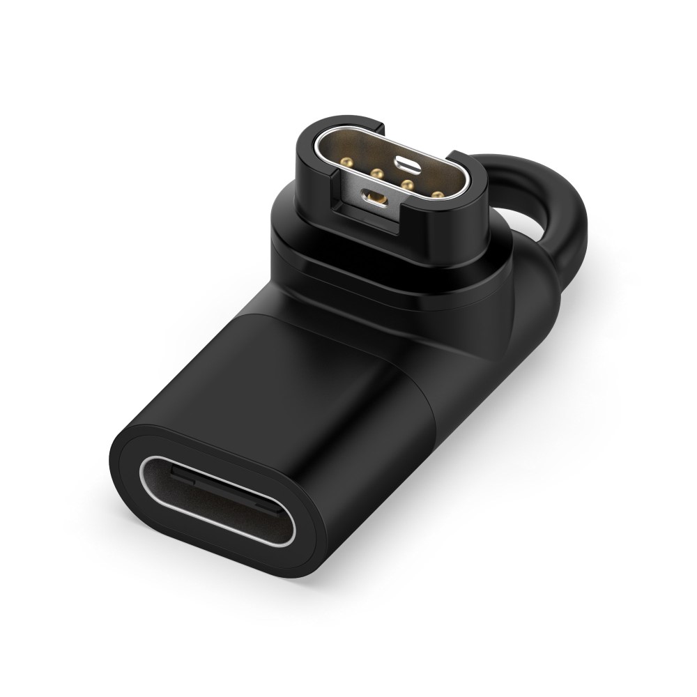  Garmin Laddningsadapter 90 Grader Elbow Svart