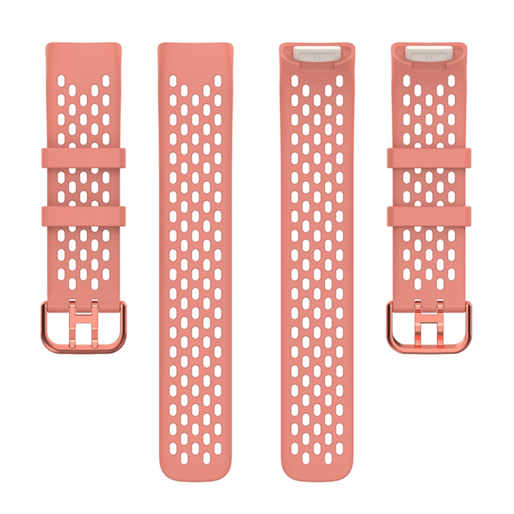  Fitbit Charge 6 / 5 Armband Silikon Ihåligt Korall