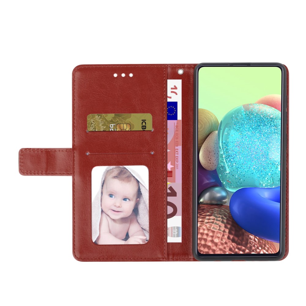  Motorola Edge 30 Fusion 5G Fodral Y-Shape Läder Brun