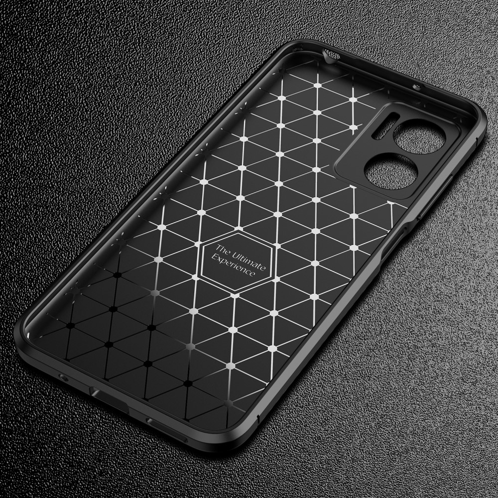  Xiaomi Redmi 10 5G Skal Kolfiber Textur Svart