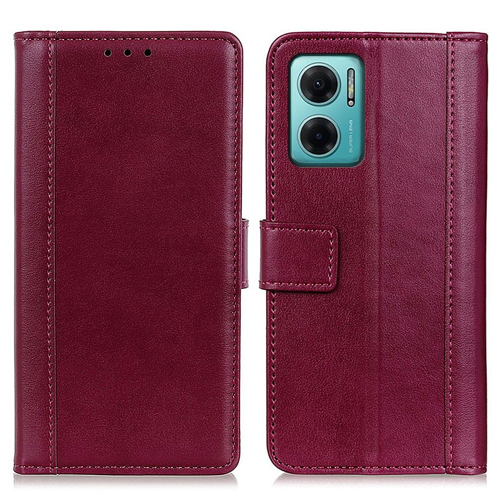 Xiaomi Redmi 10 5G Fodral Läder Röd
