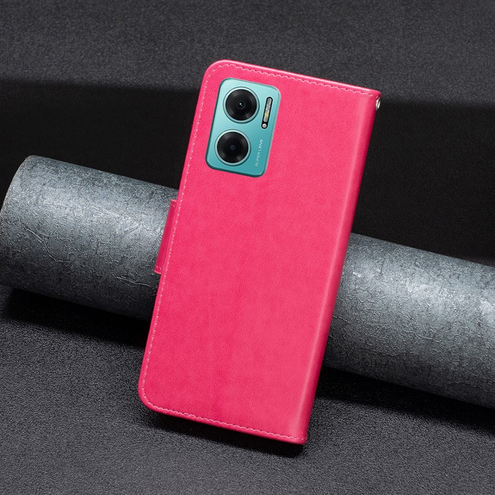  Xiaomi Redmi 10 5G Fodral Butterfly Rosa