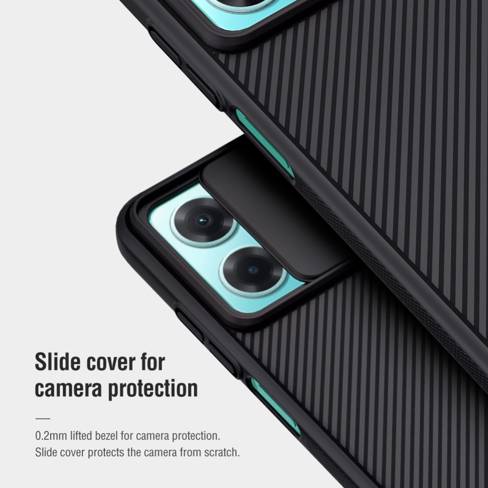 NILLKIN NILLKIN Xiaomi Redmi 10 5G Skal CamShield Pro Svart