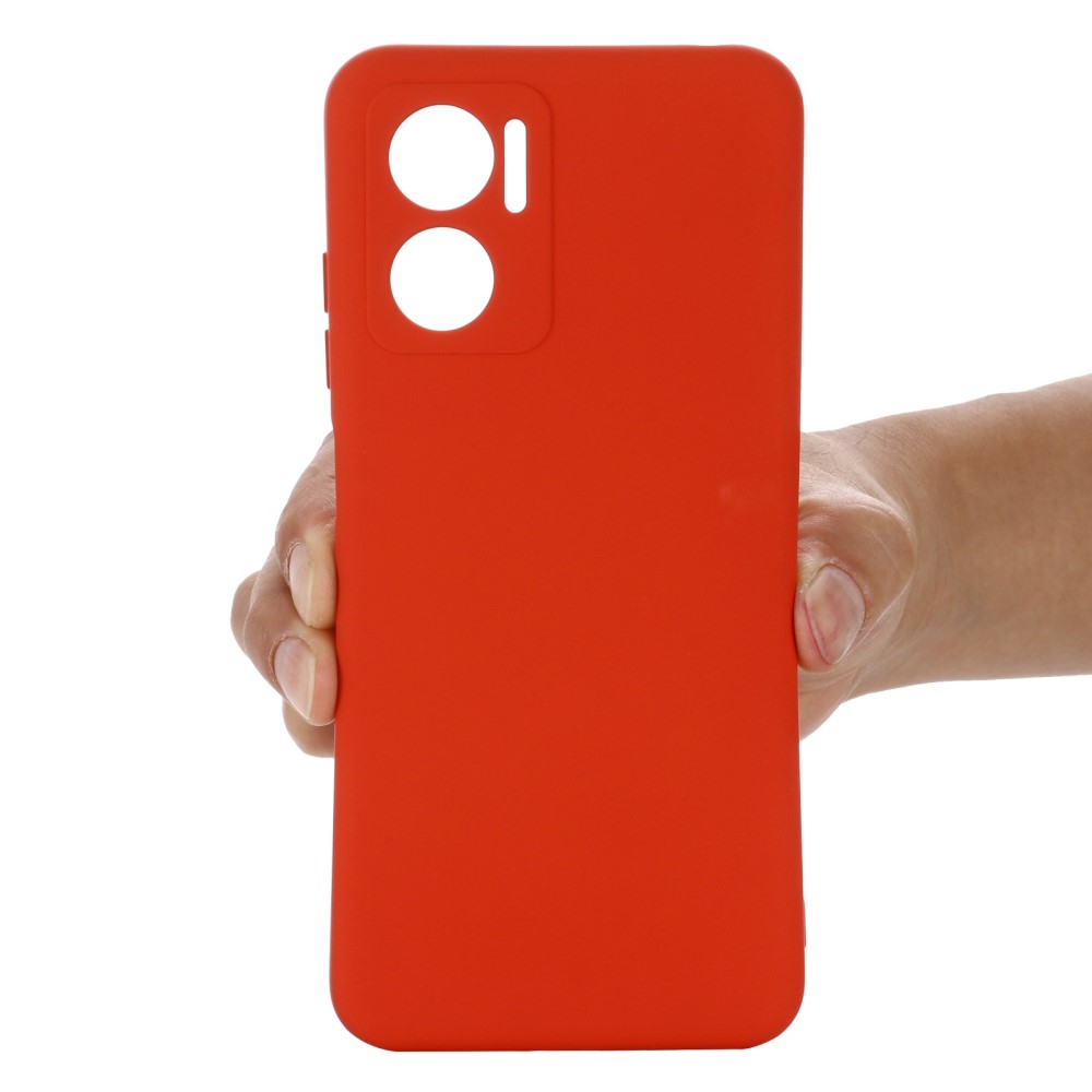  Xiaomi Redmi 10 5G Skal Liquid Silikon Röd