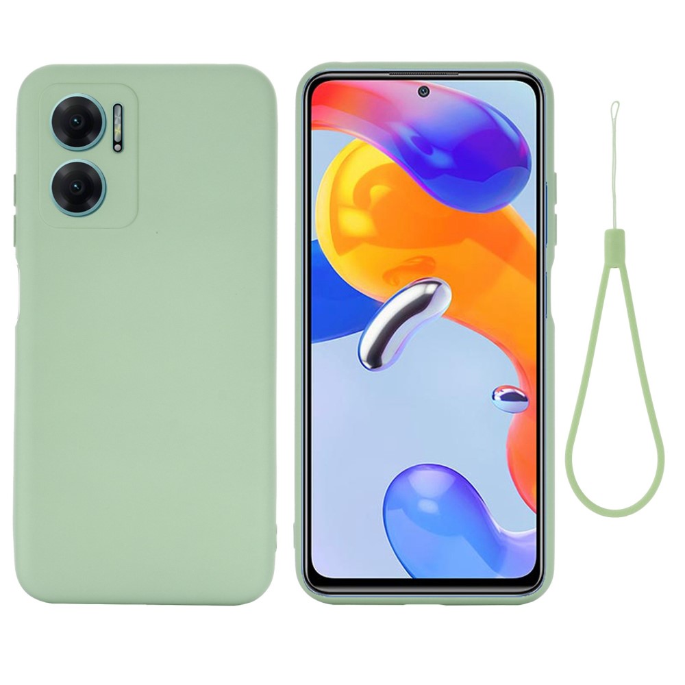  Xiaomi Redmi 10 5G Skal Liquid Silikon Grön