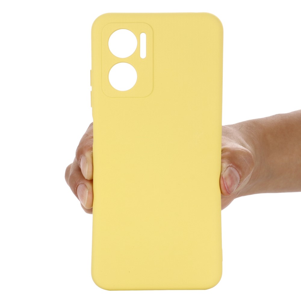  Xiaomi Redmi 10 5G Skal Liquid Silikon Gul