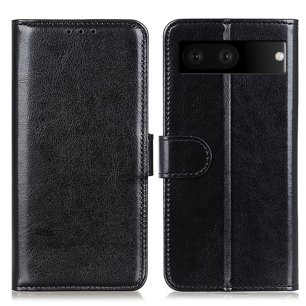  Google Pixel 7 Fodral Crazy Horse Svart