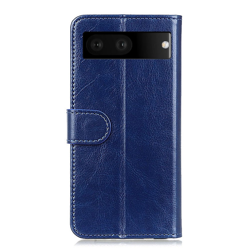  Google Pixel 7 Fodral Crazy Horse Blå