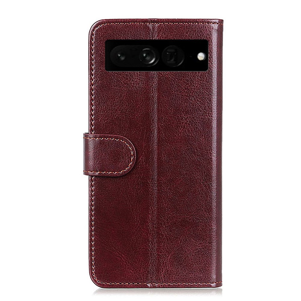  Google Pixel 7 Pro Fodral Crazy Horse Brun