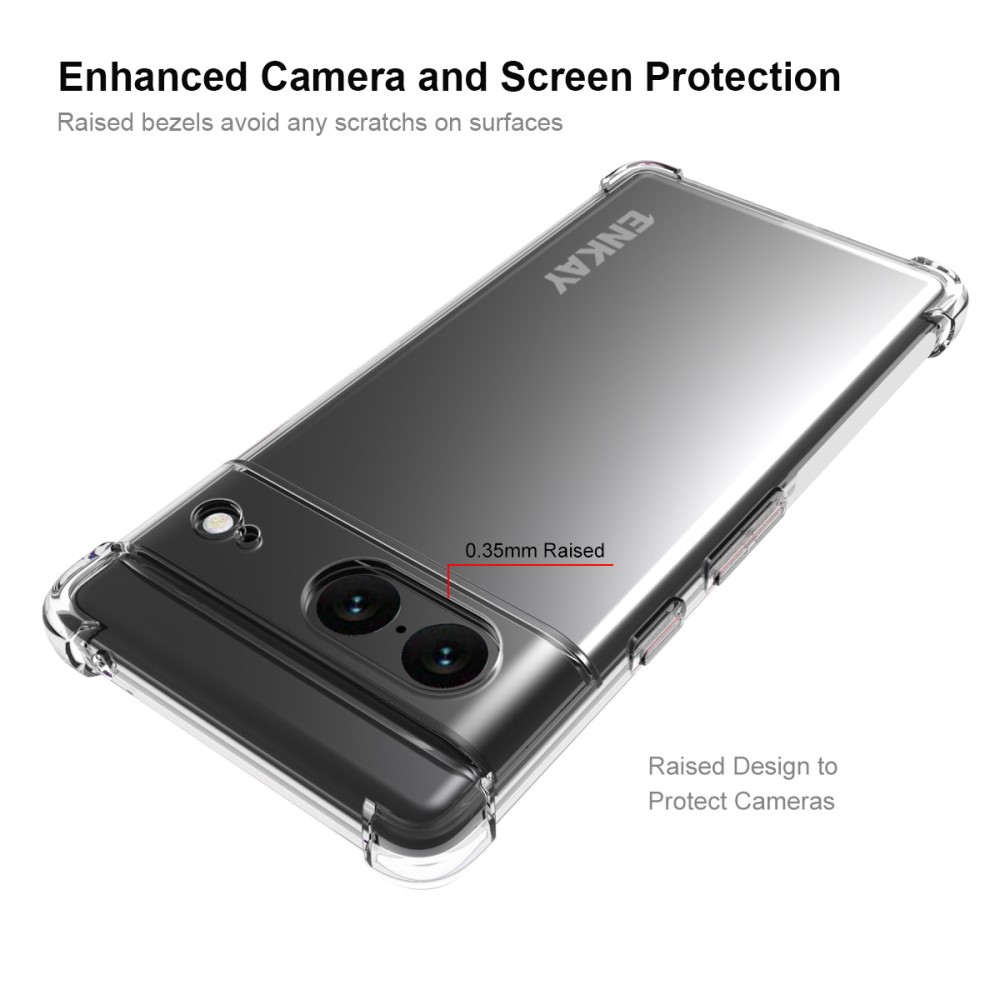ENKAY ENKAY Google Pixel 7 Skal Shockproof TPU Transparent