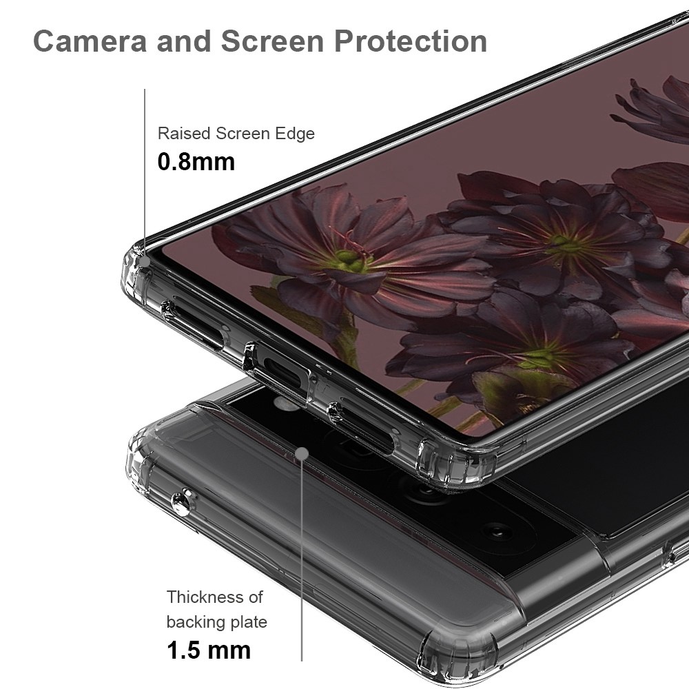  Google Pixel 7 Pro Skal Akryl/TPU Transparent