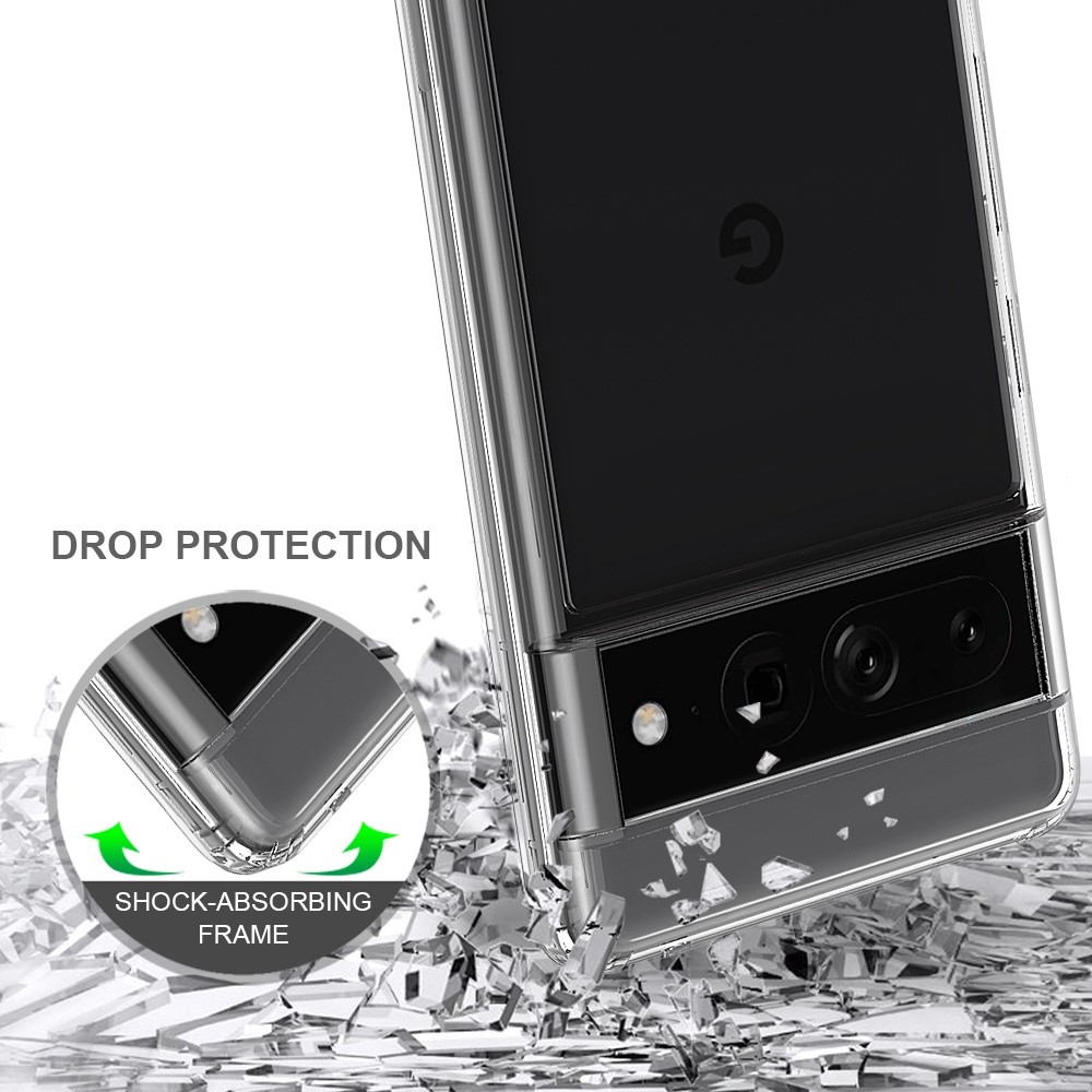  Google Pixel 7 Pro Skal Akryl/TPU Transparent