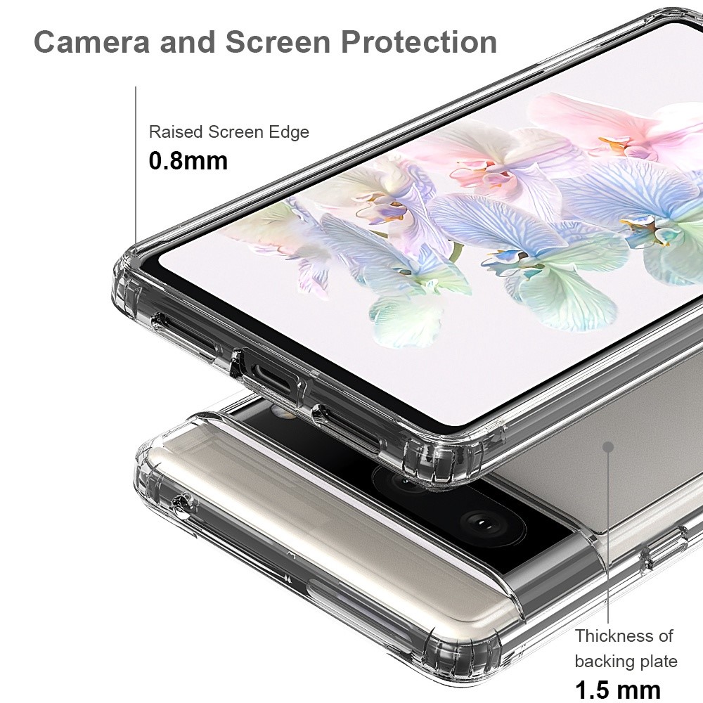  Google Pixel 7 Skal Akryl/TPU Transparent