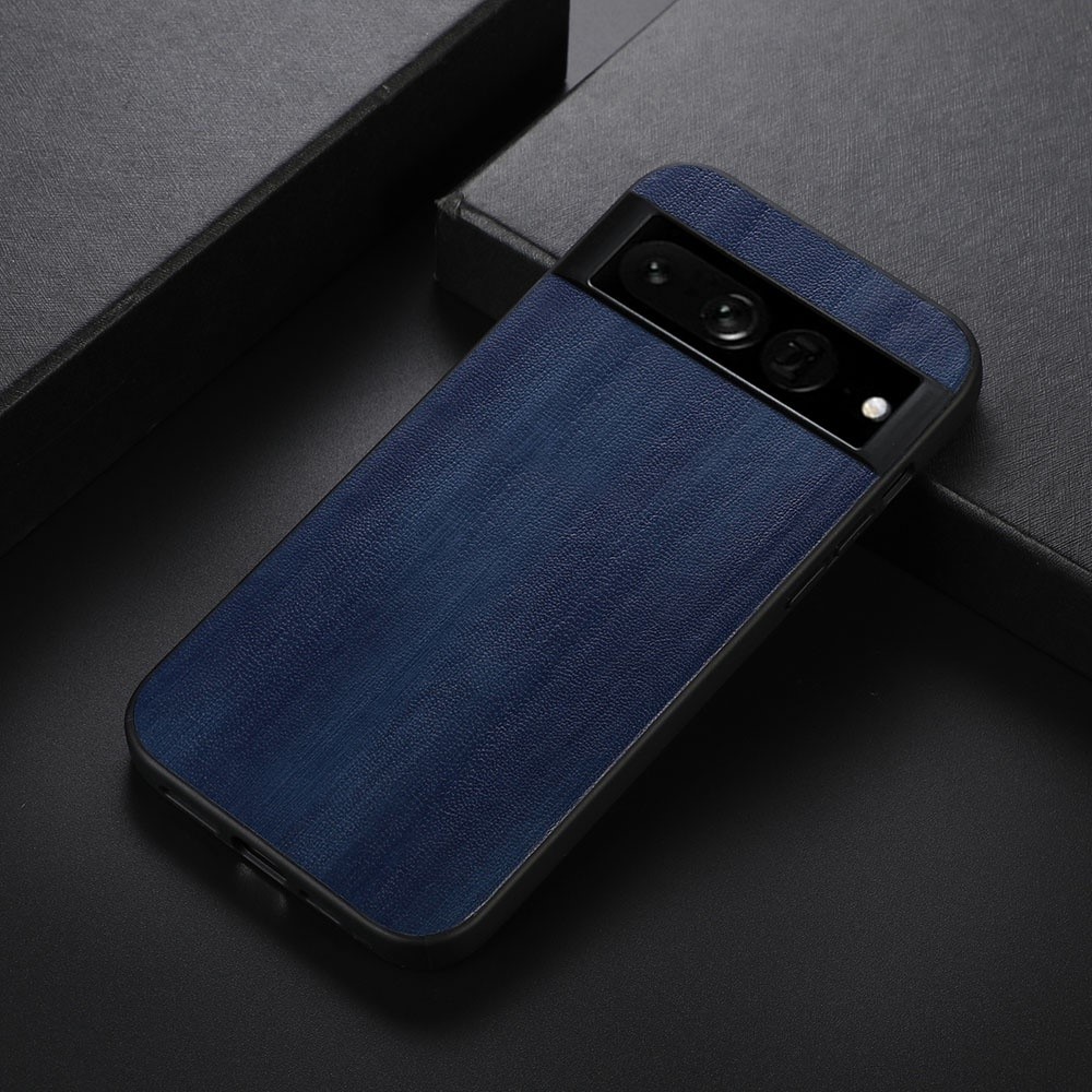  Google Pixel 7 Pro Skal Läderbelagt Blå