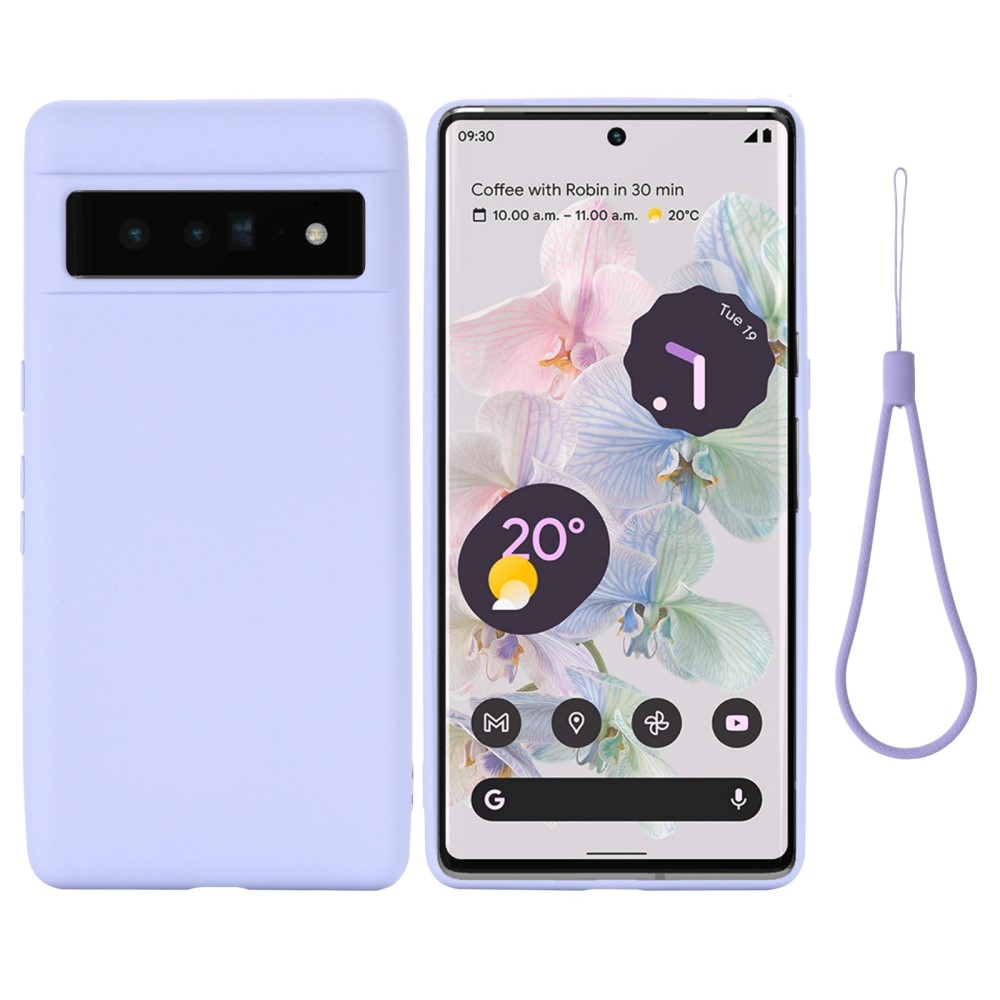  Google Pixel 7 Skal Liquid Silikon Lila