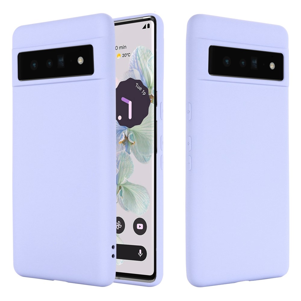  Google Pixel 7 Skal Liquid Silikon Lila