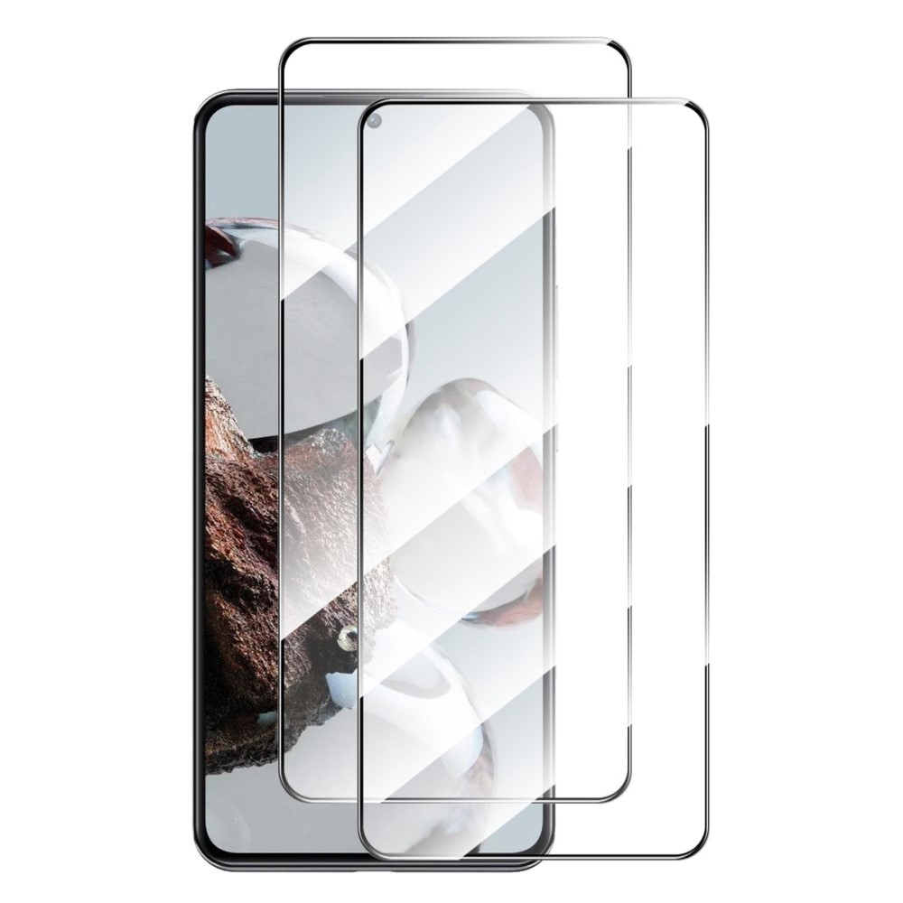 ENKAY ENKAY Xiaomi 12T / 12T Pro 2-PACK Skärmskydd Heltäckande
