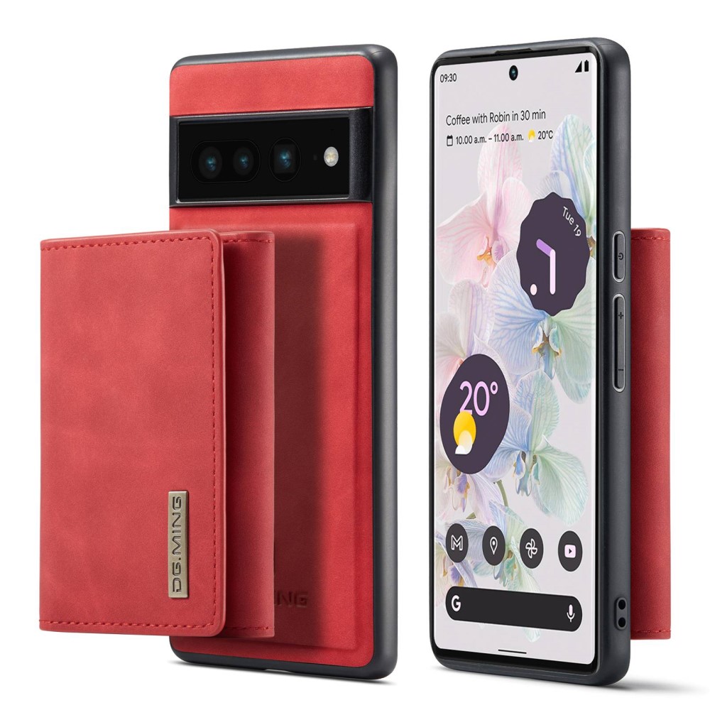 DG.MING DG.MING Google Pixel 7 Pro Skal 2in1 Magnetisk Avtagbart Kortfack