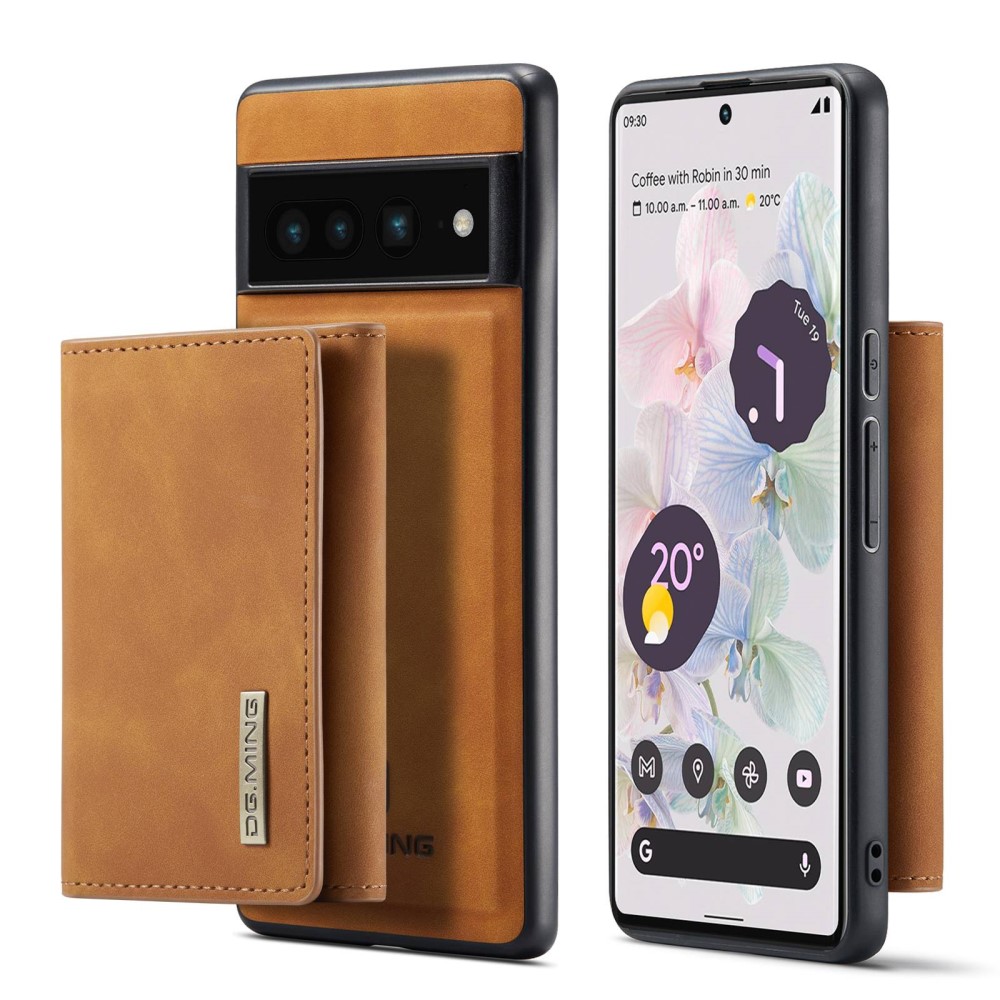 DG.MING DG.MING Google Pixel 7 Pro Skal 2in1 Magnetisk Avtagbart Kortfack
