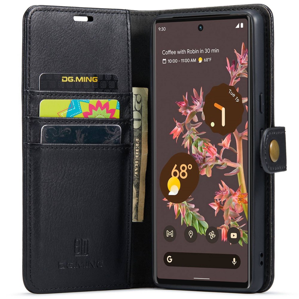DG.MING DG.MING Google Pixel 7 2in1 Magnet Fodral / Skal Svart