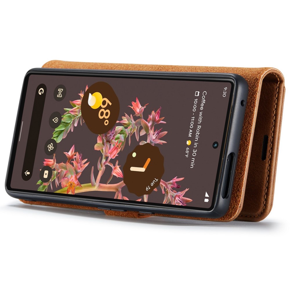 DG.MING DG.MING Google Pixel 7 2in1 Magnet Fodral / Skal Brun