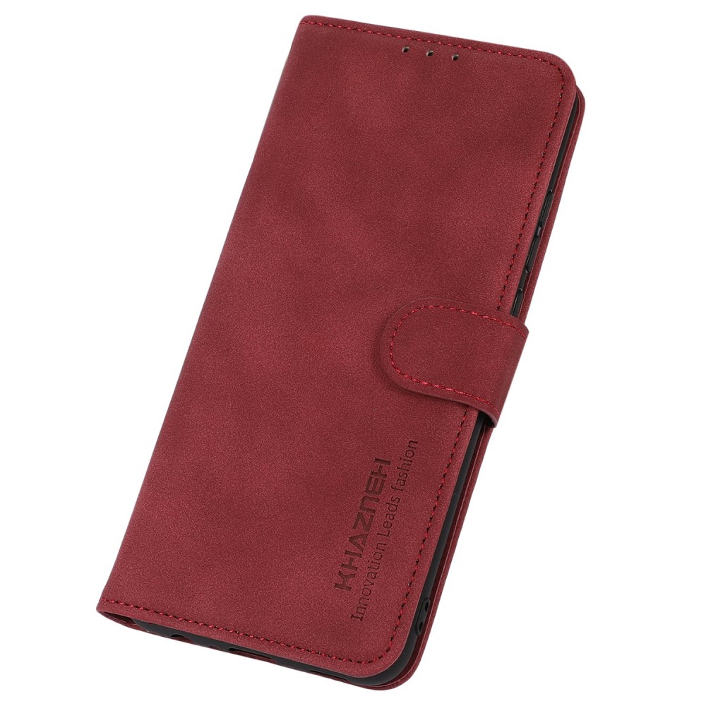 KHAZNEH KHAZNEH Sony Xperia 5 IV Fodral Retro Läder Röd