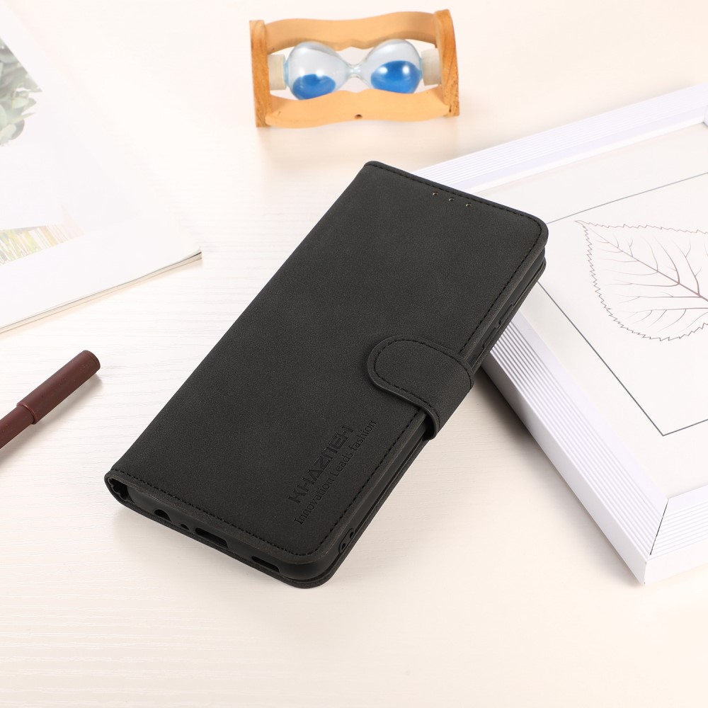 KHAZNEH KHAZNEH Sony Xperia 5 IV Fodral Retro Läder Svart