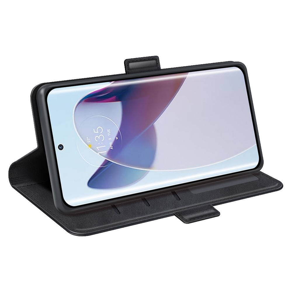  Motorola Edge 30 Ultra 5G Fodral Magnetisk Stängning Svart